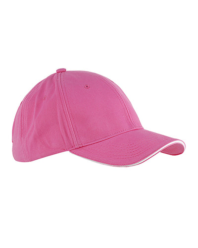 Big Accessories 6-Panel Twill Sandwich Baseball Cap