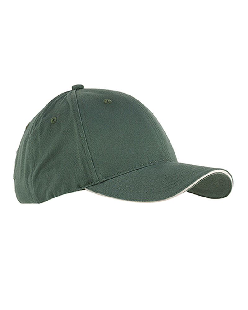 Big Accessories 6-Panel Twill Sandwich Baseball Cap