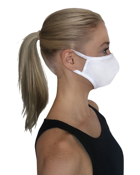StarTee Adult 2-Layer Cotton Face Mask - 4 Dozen StarTee