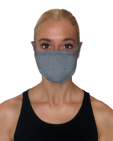 StarTee Adult 2-Layer Cotton Face Mask - 4 Dozen StarTee