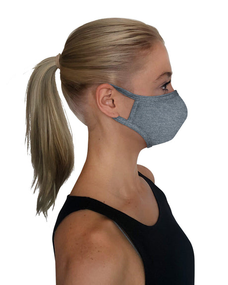 StarTee Adult 2-Layer Cotton Face Mask - 4 Dozen StarTee
