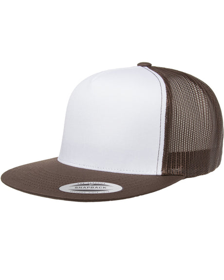 Yupoong Adult Classic Trucker with White Front Panel Cap Yupoong