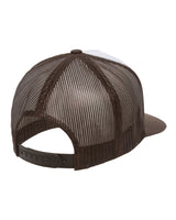 Yupoong Adult Classic Trucker with White Front Panel Cap Yupoong