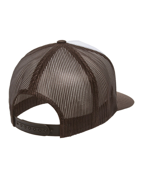 Yupoong Adult Classic Trucker with White Front Panel Cap Yupoong