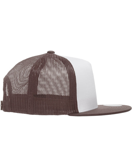 Yupoong Adult Classic Trucker with White Front Panel Cap Yupoong