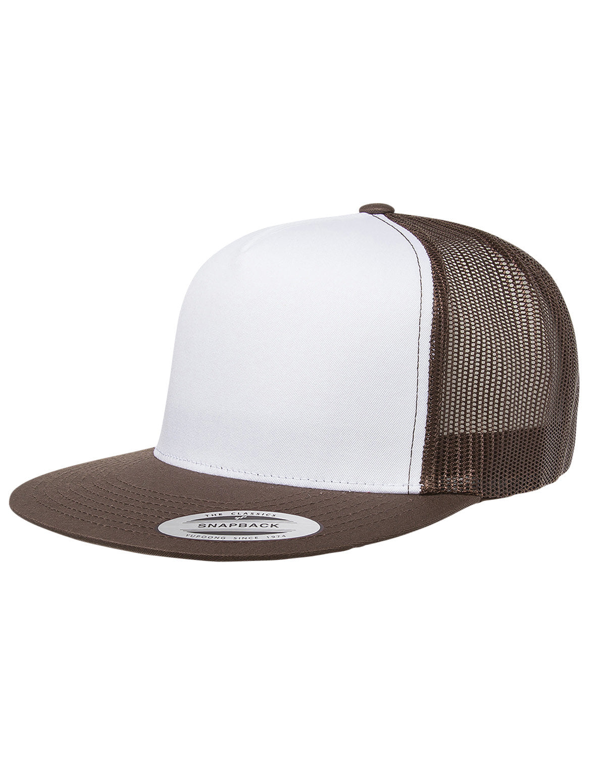 Yupoong Adult Classic Trucker with White Front Panel Cap Yupoong
