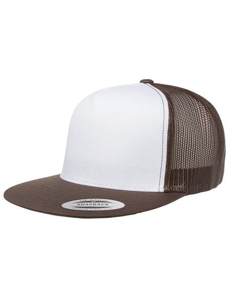 Yupoong Adult Classic Trucker with White Front Panel Cap Yupoong