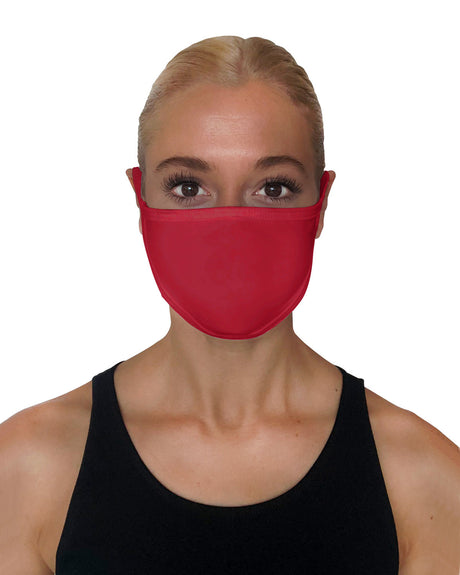 StarTee Adult 2-Layer Cotton Face Mask - 4 Dozen StarTee