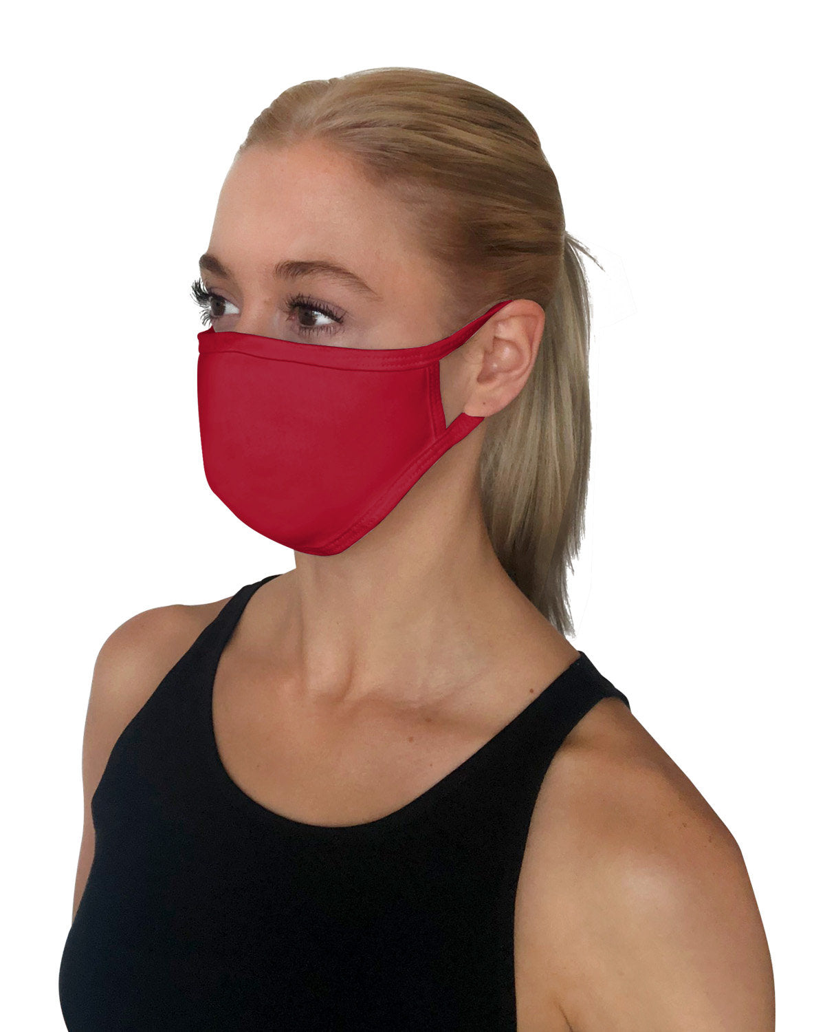 StarTee Adult 2-Layer Cotton Face Mask - 4 Dozen StarTee