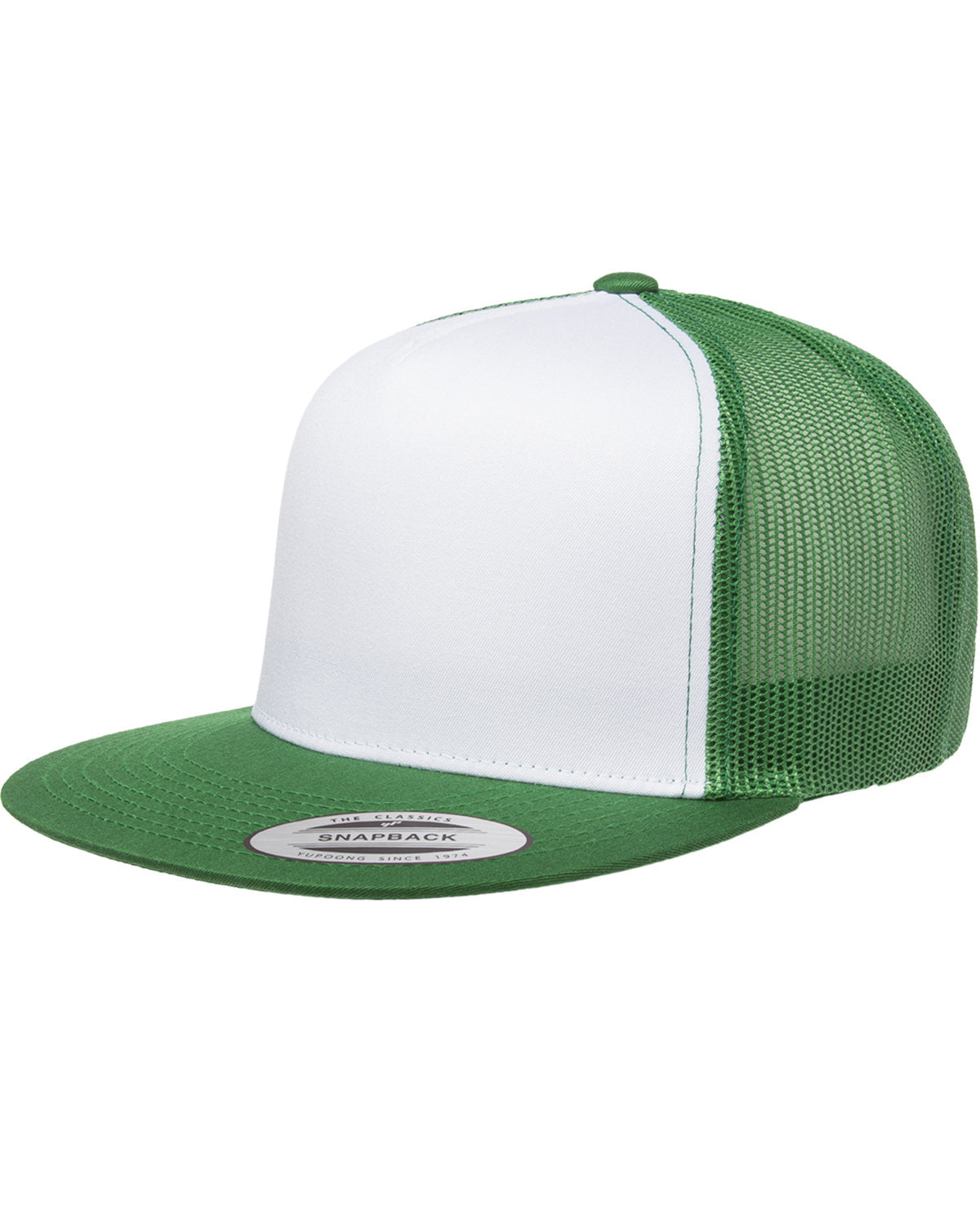 Yupoong Adult Classic Trucker with White Front Panel Cap Yupoong