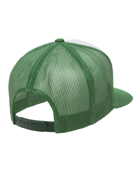 Yupoong Adult Classic Trucker with White Front Panel Cap Yupoong