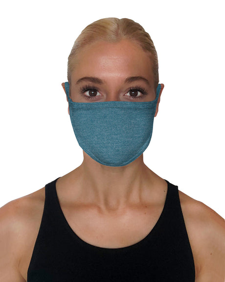 StarTee Adult 2-Layer Cotton Face Mask - 4 Dozen StarTee