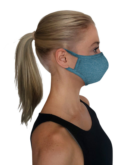 StarTee Adult 2-Layer Cotton Face Mask - 4 Dozen StarTee