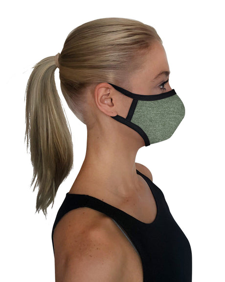 StarTee Adult 2-Layer Cotton Face Mask - 4 Dozen StarTee