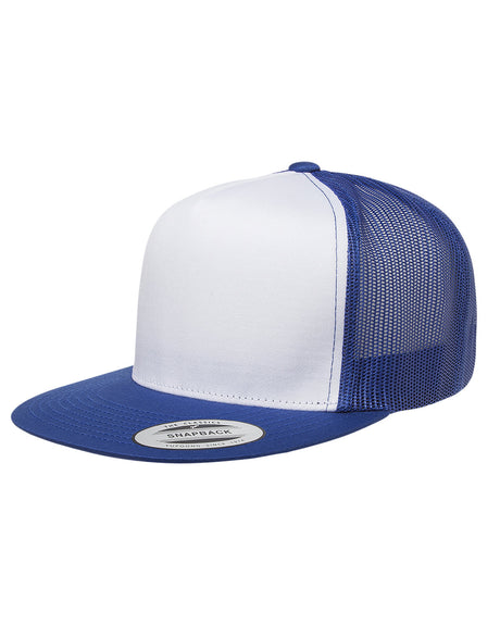 Yupoong Adult Classic Trucker with White Front Panel Cap Yupoong
