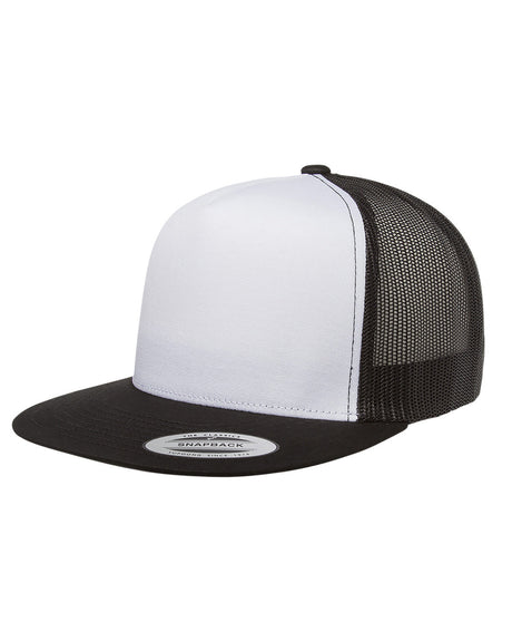 Yupoong Adult Classic Trucker with White Front Panel Cap Yupoong