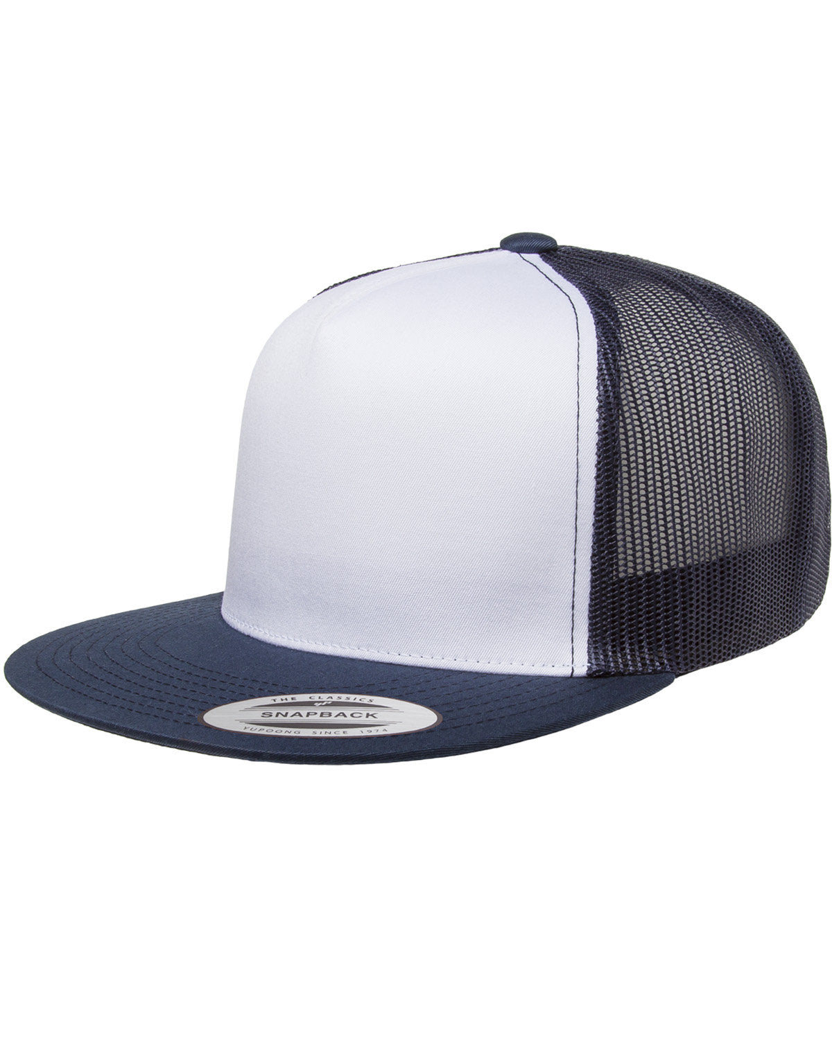 Yupoong Adult Classic Trucker with White Front Panel Cap Yupoong