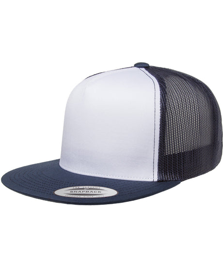 Yupoong Adult Classic Trucker with White Front Panel Cap Yupoong