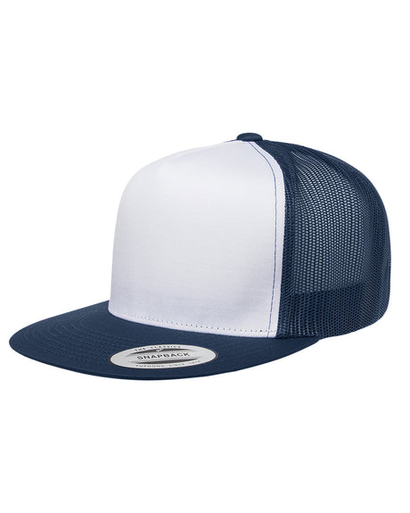 Yupoong Adult Classic Trucker with White Front Panel Cap Yupoong