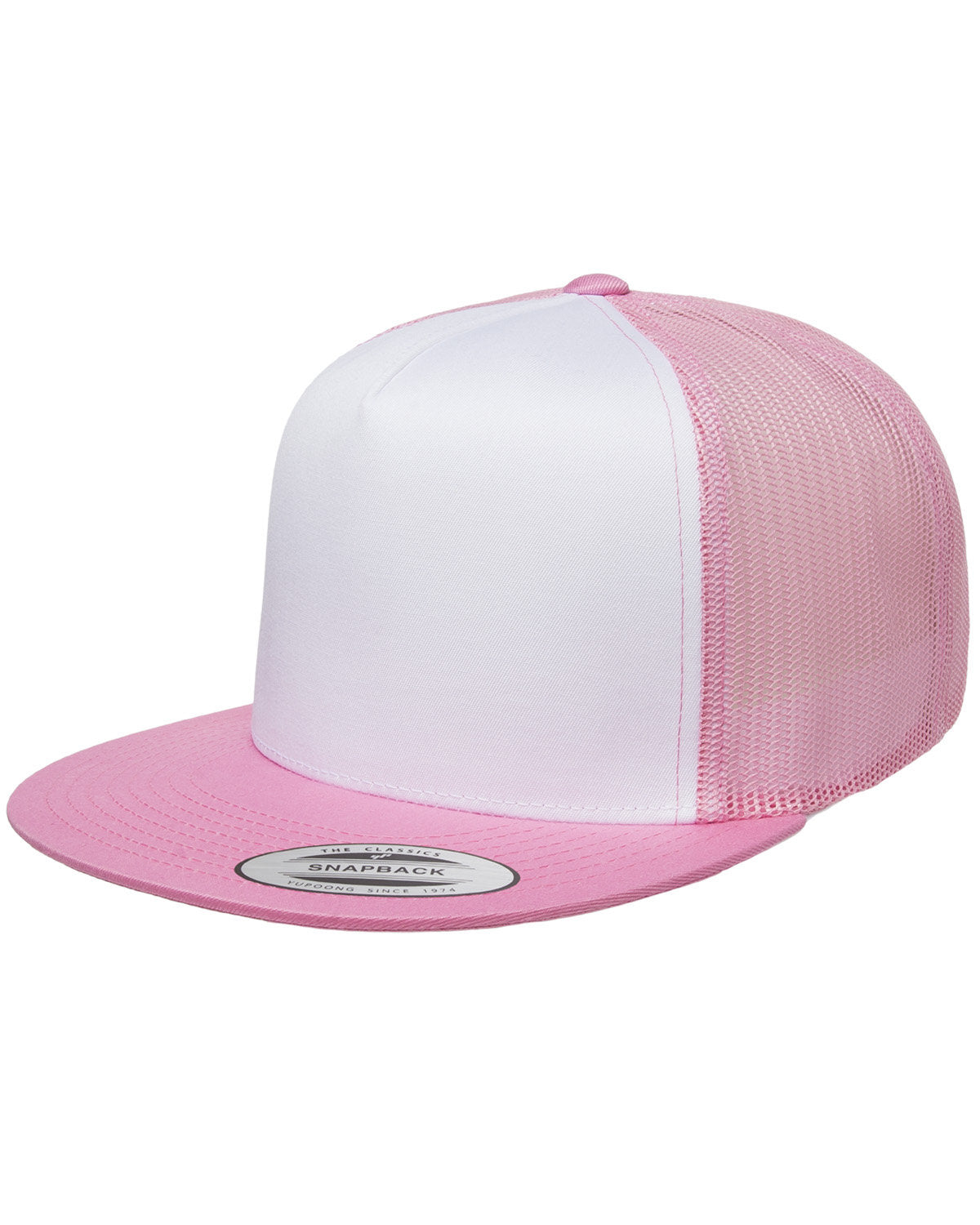 Yupoong Adult Classic Trucker with White Front Panel Cap Yupoong