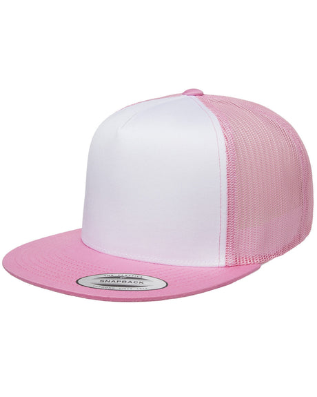 Yupoong Adult Classic Trucker with White Front Panel Cap Yupoong