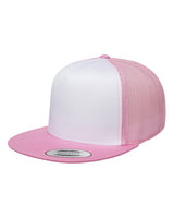 Yupoong Adult Classic Trucker with White Front Panel Cap Yupoong