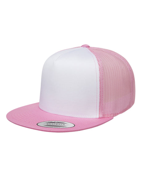 Yupoong Adult Classic Trucker with White Front Panel Cap Yupoong