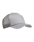 Big Accessories 5-Panel Twill Trucker Cap Big Accessories