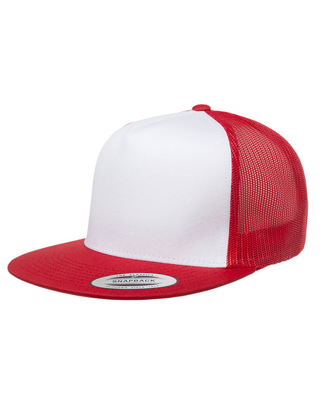 Yupoong Adult Classic Trucker with White Front Panel Cap Yupoong