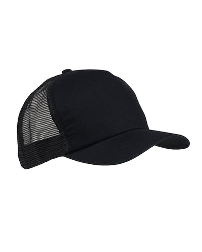 Big Accessories 5-Panel Twill Trucker Cap