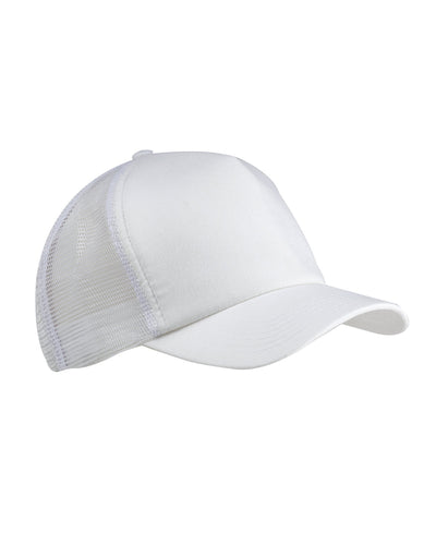 Big Accessories 5-Panel Twill Trucker Cap