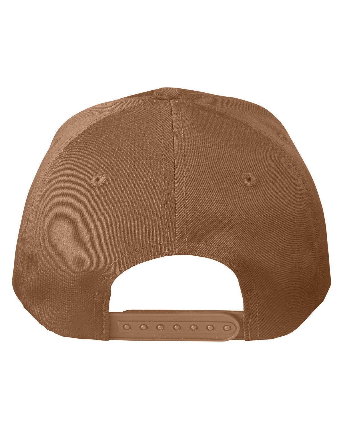 Big Accessories Adult Structured Twill 6-Panel Snapback Cap Big Accessories