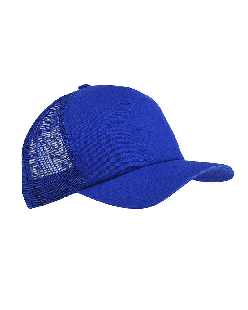 Big Accessories 5-Panel Twill Trucker Cap