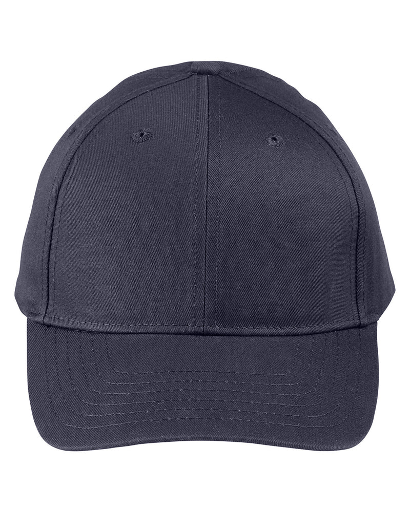 Big Accessories Adult Structured Twill 6-Panel Snapback Cap