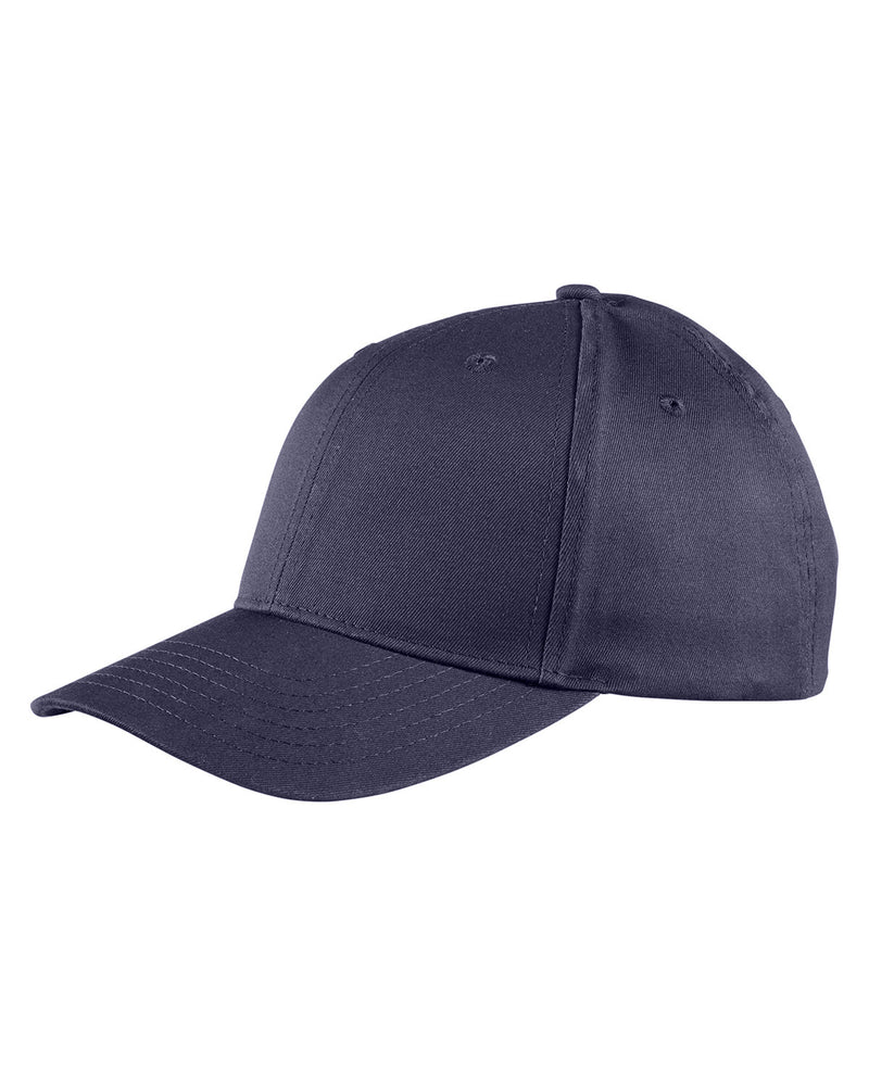 Big Accessories Adult Structured Twill 6-Panel Snapback Cap