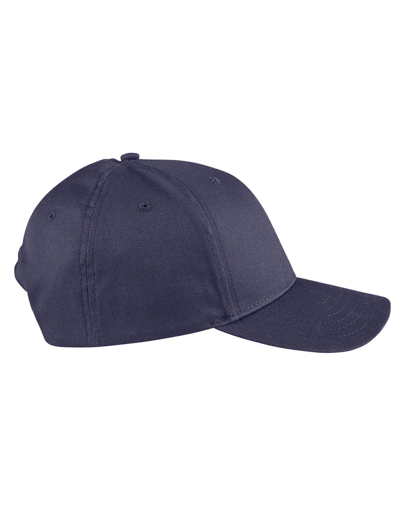 Big Accessories Adult Structured Twill 6-Panel Snapback Cap
