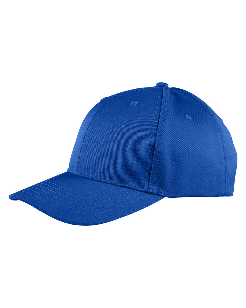 Big Accessories Adult Structured Twill 6-Panel Snapback Cap