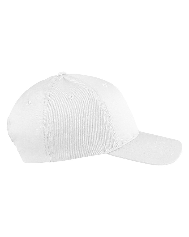 Big Accessories Adult Structured Twill 6-Panel Snapback Cap