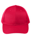 Big Accessories Adult Structured Twill 6-Panel Snapback Cap Big Accessories