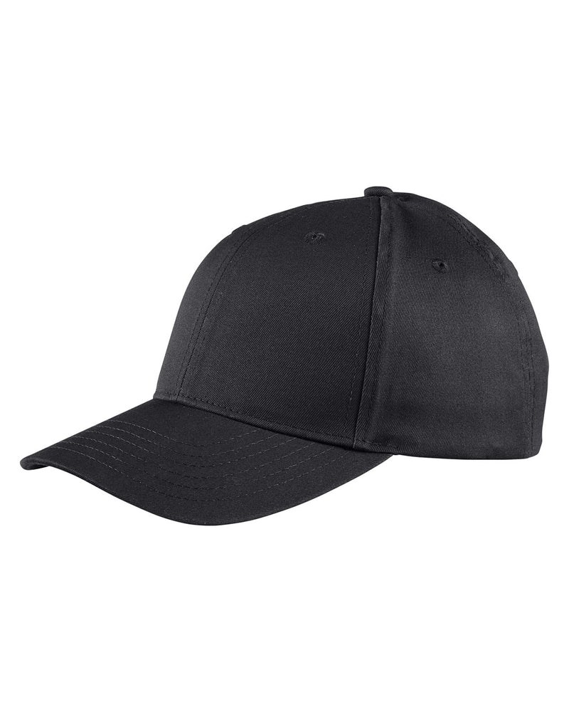 Big Accessories Adult Structured Twill 6-Panel Snapback Cap