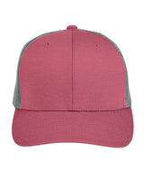 Team 365 by Yupoong® Adult Zone Sonic Heather Trucker Cap Team 365