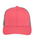 Team 365 by Yupoong® Adult Zone Sonic Heather Trucker Cap Team 365