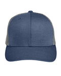 Team 365 by Yupoong® Adult Zone Sonic Heather Trucker Cap Team 365