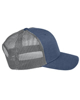 Team 365 by Yupoong® Adult Zone Sonic Heather Trucker Cap Team 365