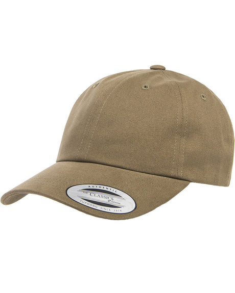 Yupoong Adult Peached Cotton Twill Dad Cap Yupoong