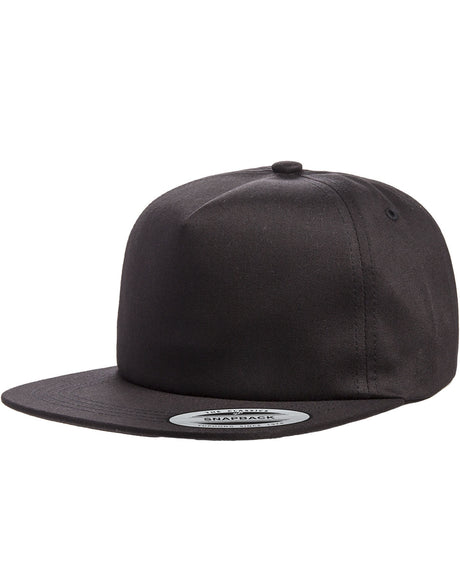 Yupoong Adult Unstructured 5-Panel Snapback Cap Yupoong