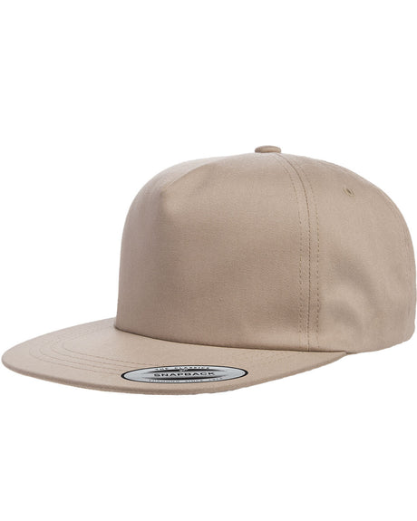 Yupoong Adult Unstructured 5-Panel Snapback Cap Yupoong