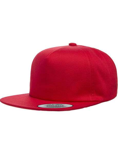 Yupoong Adult Unstructured 5-Panel Snapback Cap Yupoong