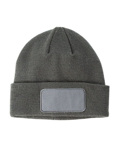 Big Accessories Patch Beanie Big Accessories