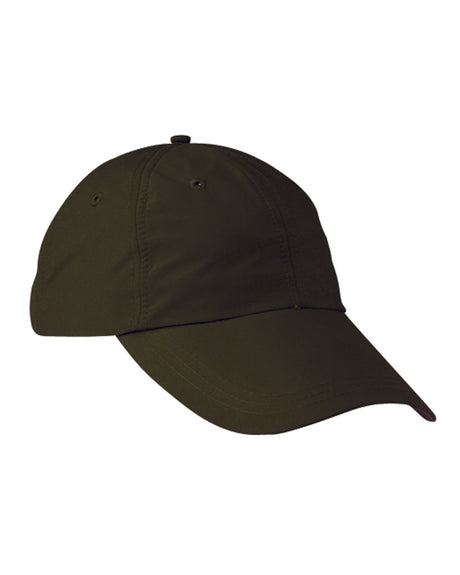 Adams 6-Panel UV Low-Profile Cap with Elongated Bill Adams